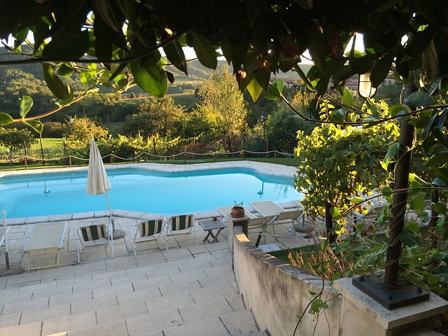 terasový bazén