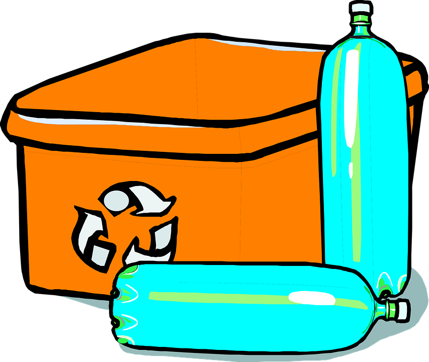 oranžový kontejner